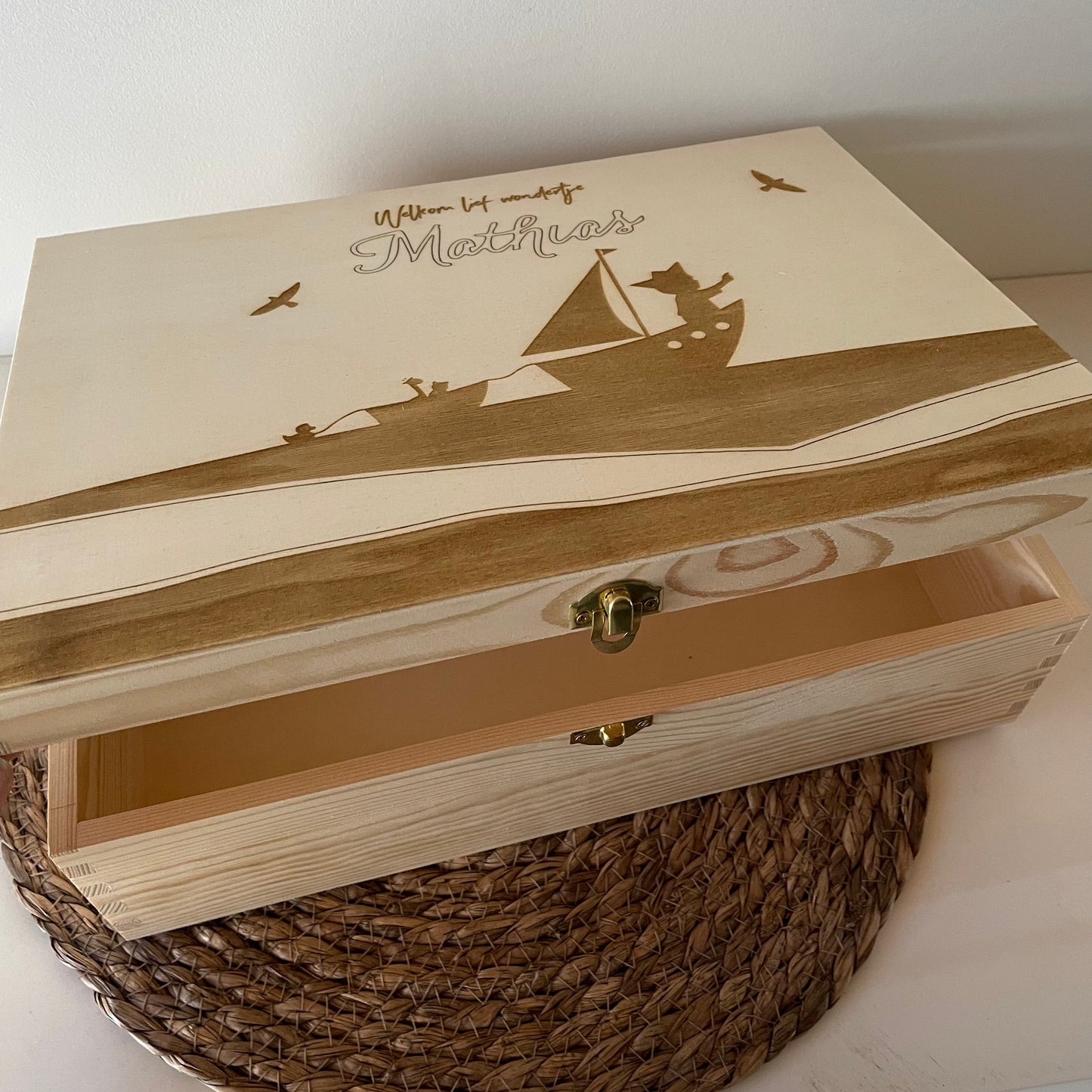 houten kistje groot
