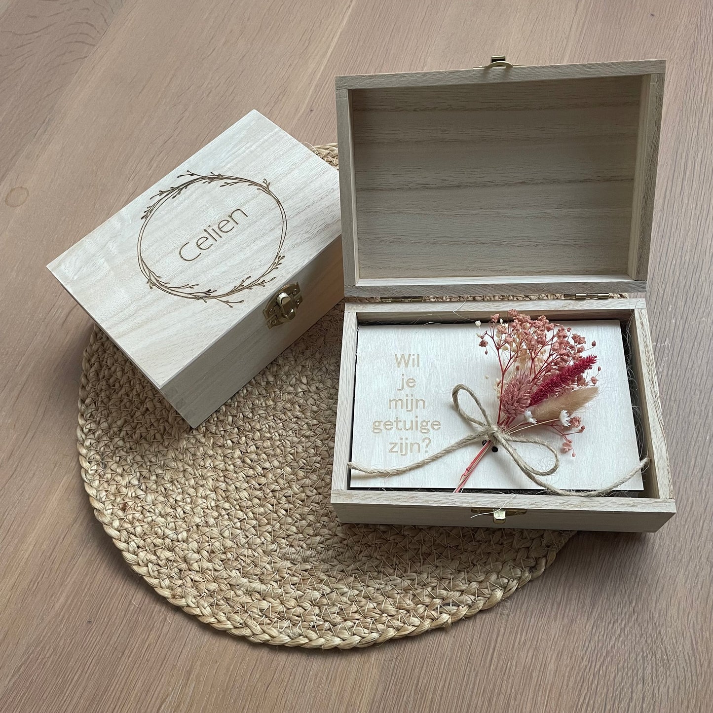 klein bewaar koffertje