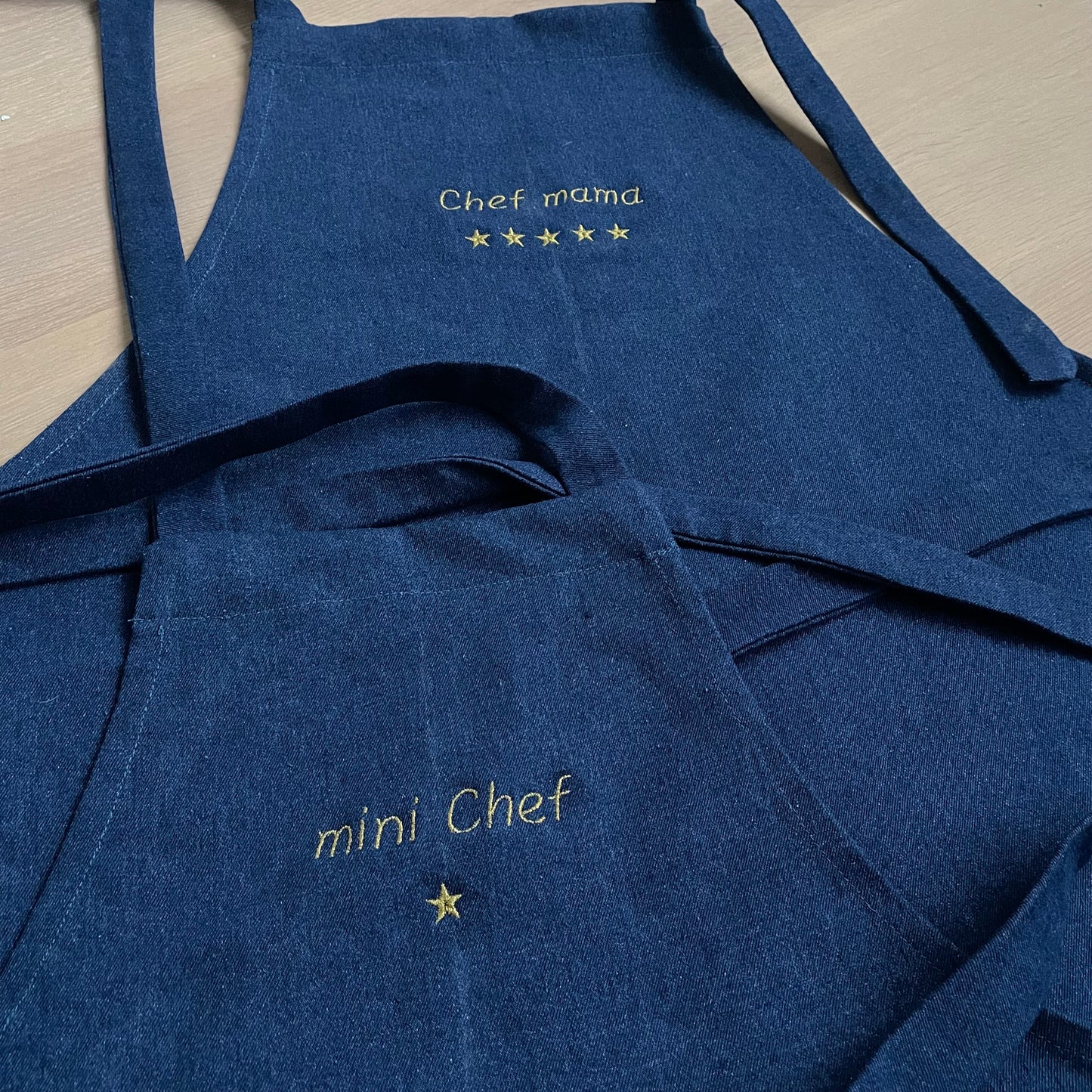 schort chef sterretjes