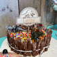 Dinosaurus taart topper met naam