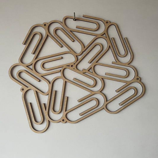 Paperclip muurhanger